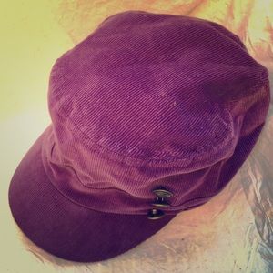 Purple Corduroy Cap